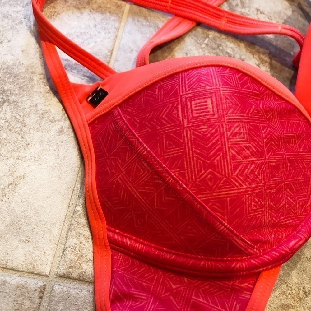 🆕 Lole Kapiti orange & pink adjustable bikini… - Picture 6 of 12